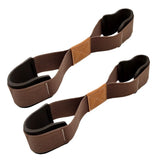 Lifting Straps for Weightlifting Fitness Use 2Pcs Heavy Duty Deadlift Straps - Brown In Australia - Darrahopens