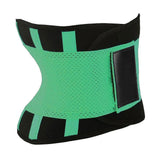 Adjustable Back Support Waist Trainer Trimmer Belt Sports Gym Fitness Weightlifting Abdominal Slim Belt - Green In Australia - Darrahopens