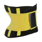 Adjustable Back Support Waist Trainer Trimmer Belt Sports Gym Fitness Weightlifting Abdominal Slim Belt - Yellow In Australia - Darrahopens