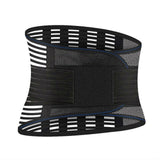 Adjustable Lumbar Support Belt, Breathable Back Brace for Gym Fitness, Weightlifting, Sports Training and Daily Activities - L In Australia - Darrahopens
