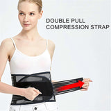 Adjustable Lumbar Support Belt, Breathable Back Brace for Gym Fitness, Weightlifting, Sports Training and Daily Activities - 2XL In Australia - Darrahopens