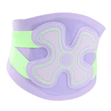 Practical Elastic Waist Brace Comfortable Fabric Texture Waist Trainer for Heavy Lifting Running and Post Recovery - Purple In Australia - Darrahopens