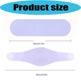 Practical Elastic Waist Brace Comfortable Fabric Texture Waist Trainer for Heavy Lifting Running and Post Recovery - Purple