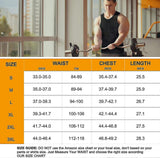 Men Body Shaper Waist Trainer Sauna Vest Double Belt Abdomen Slimming Sweat Vest Fitness Belt - L