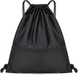 Lightweight Sports Backpack, Water Resistant Nylon Gym Bag with Adjustable Shoulder Strap for Hiking, Fitness, Travel and Daily Use - Black In Australia - Darrahopens