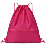 Lightweight Sports Backpack, Water Resistant Nylon Gym Bag with Adjustable Shoulder Strap for Hiking, Fitness, Travel and Daily Use - Magenta In Australia - Darrahopens
