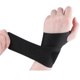 Adjustable Wrist Support Wrap, Breathable Wrist Brace for Fitness, Gym, Weightlifting, Sports Training & sports activities Prevention - Black