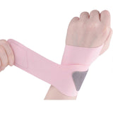 Adjustable Wrist Support Wrap, Breathable Wrist Brace for Fitness, Gym, Weightlifting, Sports Training & sports activities Prevention - Pink In Australia - Darrahopens