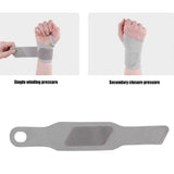 Adjustable Wrist Support Wrap, Breathable Wrist Brace for Fitness, Gym, Weightlifting, Sports Training & sports activities Prevention - Gray