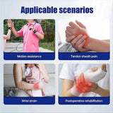 Adjustable Wrist Brace Support with Silicone Pad, Breathable Wrist Wrap for Gym, Weightlifting, Tennis & Sports Training - L In Australia - Darrahopens