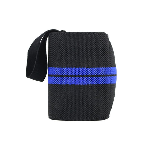 1Pc Adjustable Wrist Wraps for Weightlifting, Gym Training Wrist Support Straps for Men & Women, Fitness Strength Training Accessories - Blue In Australia - Darrahopens