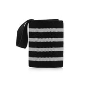 1Pc Adjustable Wrist Wraps for Weightlifting, Gym Training Wrist Support Straps for Men & Women, Fitness Strength Training Accessories - Gray Striped In Australia - Darrahopens