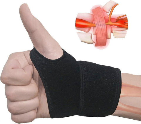 Adjustable Wrist Support Brace with Thumb Loop, Breathable Wrist Wrap for Gym, Weightlifting, Fitness Training & Daily Use In Australia - Darrahopens
