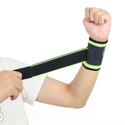 Adjustable Compression Wrist Support Brace, Breathable Wrist Wrap for Running, Gym, Weightlifting, Tennis & Sports Training - L
