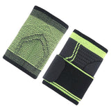 Adjustable Compression Wrist Support Brace, Breathable Wrist Wrap for Running, Gym, Weightlifting, Tennis & Sports Training - L