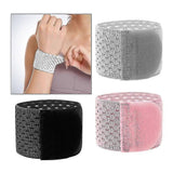Elastic Wrist Support Wraps, Breathable Wrist Brace for Gym, Weightlifting, Fitness Training, Cycling & Sports - Gray