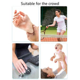 Compression Wrist Support Straps, Adjustable Wrist Wrap Brace for Gym, Tennis, Golf, Fitness & Sports Training - Black In Australia - Darrahopens
