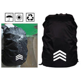 Backpack Rain Cover Waterproof Oxford Cloth Backpack Protector with Reflective Strip Elastic Design Hiking Cycling Travel Cover - Red S In Australia - Darrahopens