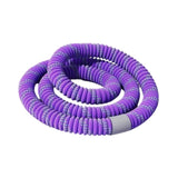 Weighted Exercise Hoop, Hoop Training Quiet Workout Sports Equipment Portable - Purple In Australia - Darrahopens
