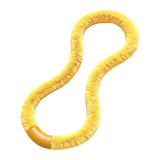 Fitness Hoop Hoop 1.5kg Training Workout Sports Equipment Abdomen for Office - Yellow In Australia - Darrahopens
