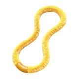 Fitness Hoop Hoop 1.5kg Training Workout Sports Equipment Abdomen for Office - Yellow