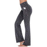 Women's High Waist Yoga Leggings with Pockets Workout Fitness Pants Stretch Casual Sports Trousers - Dark Gray 4XL In Australia - Darrahopens