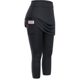 Women's High Stretch Yoga Pants Side Pocket Sports Running Fitness Casual Workout Pants - Black M In Australia - Darrahopens