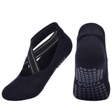 Women's Grip Yoga Socks Non Slip Pilates Socks Combed Cotton Ballet Dance Fitness Exercise Socks One Size 35-40 In Australia - Darrahopens