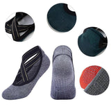 Women's Grip Yoga Socks Non Slip Pilates Socks Combed Cotton Ballet Dance Fitness Exercise Socks One Size 35-40 In Australia - Darrahopens