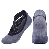 Women's Grip Yoga Socks Non Slip Pilates Socks Combed Cotton Ballet Dance Fitness Exercise Socks One Size 35-40 In Australia - Darrahopens