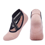 Women's Grip Yoga Socks Non Slip Pilates Socks Combed Cotton Ballet Dance Fitness Exercise Socks One Size 35-40 In Australia - Darrahopens