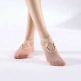 Women's Cotton Non Slip Yoga Socks Grip Pilates Socks Terry Bottom Fitness Dance Workout Socks - Pink In Australia - Darrahopens