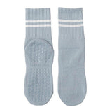 Women's Cotton Grip Yoga Socks Non Slip Pilates Socks Fitness Dance Workout Sports Socks Blue In Australia - Darrahopens