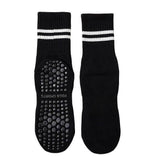 Women's Cotton Grip Yoga Socks Non Slip Pilates Socks Fitness Dance Workout Sports Socks Black In Australia - Darrahopens