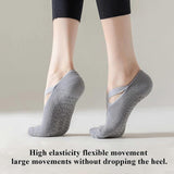 4 Pairs Yoga Socks Pilates Socks for Women Girls Non Slip for Yoga Pilates Dance Fitness