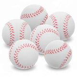 Soft PU Training Baseball 6Pcs Indoor Lightweight Pract Sports Ball Set