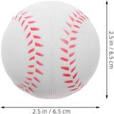 Soft PU Training Baseball 6Pcs Indoor Lightweight Pract Sports Ball Set