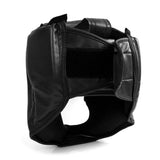 Kickboxing Head Gear for Adults/ MMA Training Spng Maal Arts Boxing Helmet - Black S