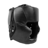 Kickboxing Head Gear for Adults/ MMA Training Spng Maal Arts Boxing Helmet - Black L