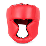 Kickboxing Head Gear for Adults/ MMA Training Spng Maal Arts Boxing Helmet - Red S