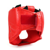 Kickboxing Head Gear for Adults/ MMA Training Spng Maal Arts Boxing Helmet - Red S