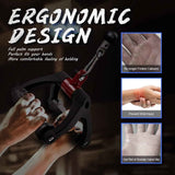 1 Piece Black Dual D-Tension Grip Removable V-Triangle Rod Home Gym