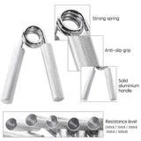 300LB Hand Grip No Slip Heavy-Duty Grip Strengthener Wrist & Forearm Hand Exerciser Developer Strengthener Home Gym Fitness