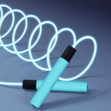 Glowing Skipping Rope Blue 2.8m Jump Rope 160g