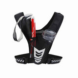 Reflective Running Vest One Size Mesh Lightweight Adjustable Breathable with Phone Pocket 1pc