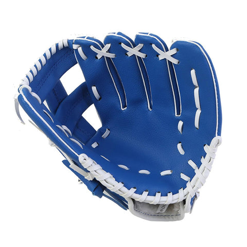 Left Hand Baseball Softball Glove, Training Beginner Mitt for Youth and Adult Players - S