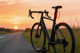 2Pcs Bike Tail Light 4 Modes Bike Rear Light Waterproof Bicycle Taillight-White