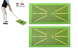 2Pcs Golf Training Mat For Swing Detection Golf Training Aid For Indoor Outdoor