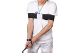 2Pcs Golf Train Arm Band Swing Correcting Tool Posture Motion Correction Training Aid