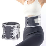 Adjustable Lumbar Support Belt Lower Back Brace With Lumbar Pad Waist Belt - L